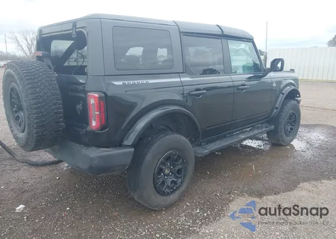 2022 Ford Bronco Outer Banks z USA, uszkodzony, nr VIN 1FMDE5BH2NLB90663